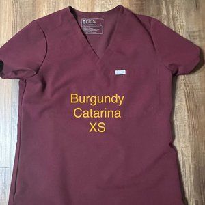 FIGS - BURGUNDY - CATARINA - XS